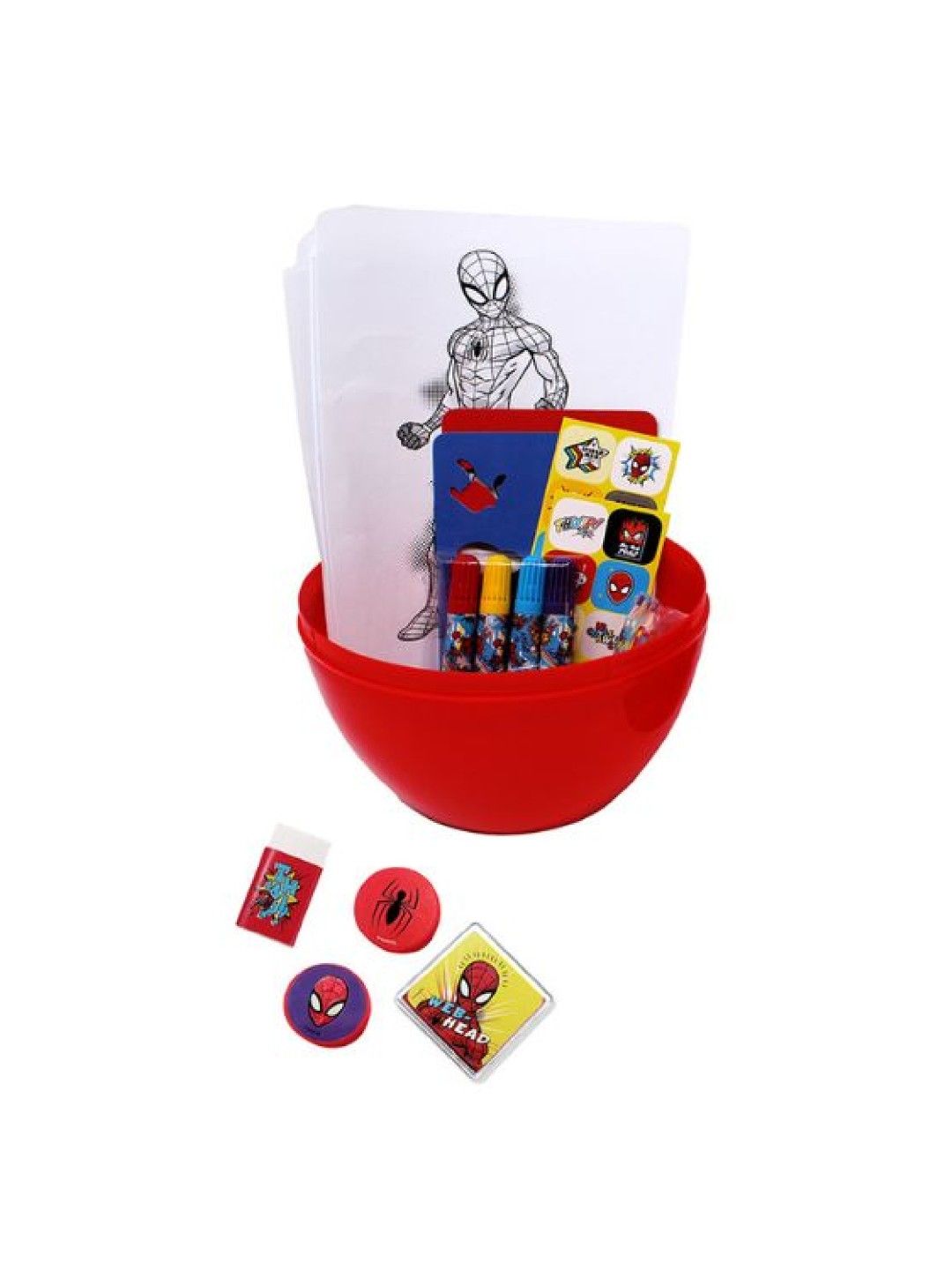 Artlings Marvel Creative Adventure Egg Art Set - Spider-Man (No Color- Image 2)