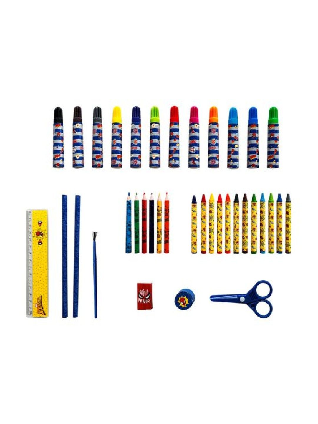 Artlings Jumbo Art Set 50 pcs - Spider-Man (No Color- Image 3)