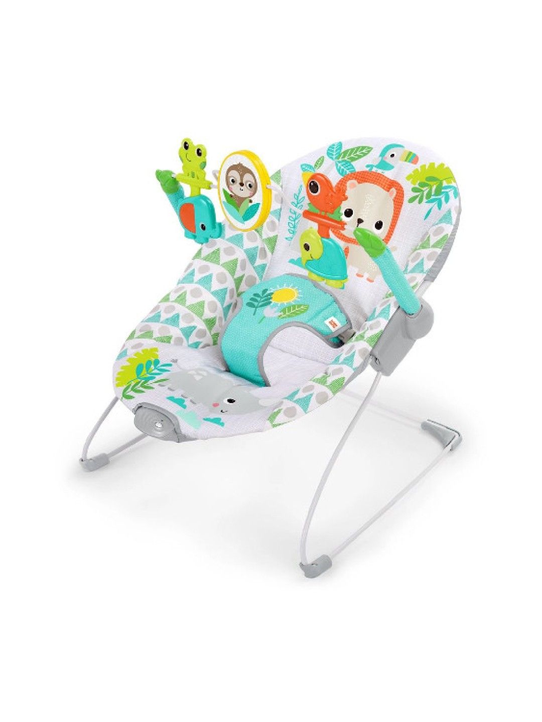 Bright Starts Spinnin Safari Vibrating Bouncer (No Color- Image 1)