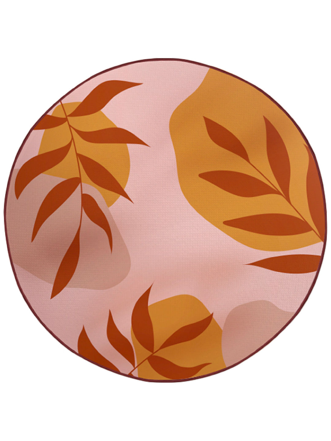 Rugmats Angelica Anti-Slip Splat Mat (Blush Botanical- Image 1)