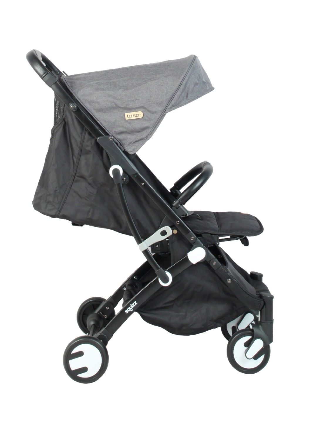 Looping Squizz 3 Stroller (Grey & Black- Image 1)