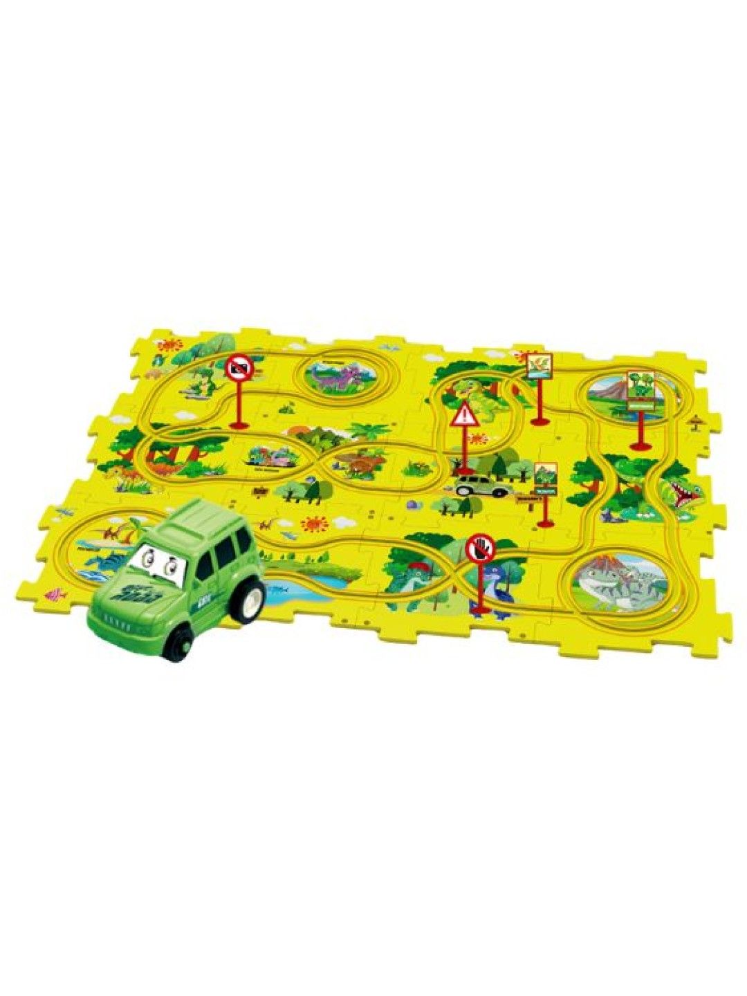 Playdate Rail Car Puzzle - Full Set