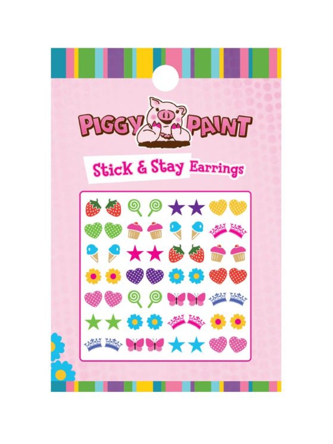 Piggy Paint Stick & Stay Earrings (No Color- Image 1)