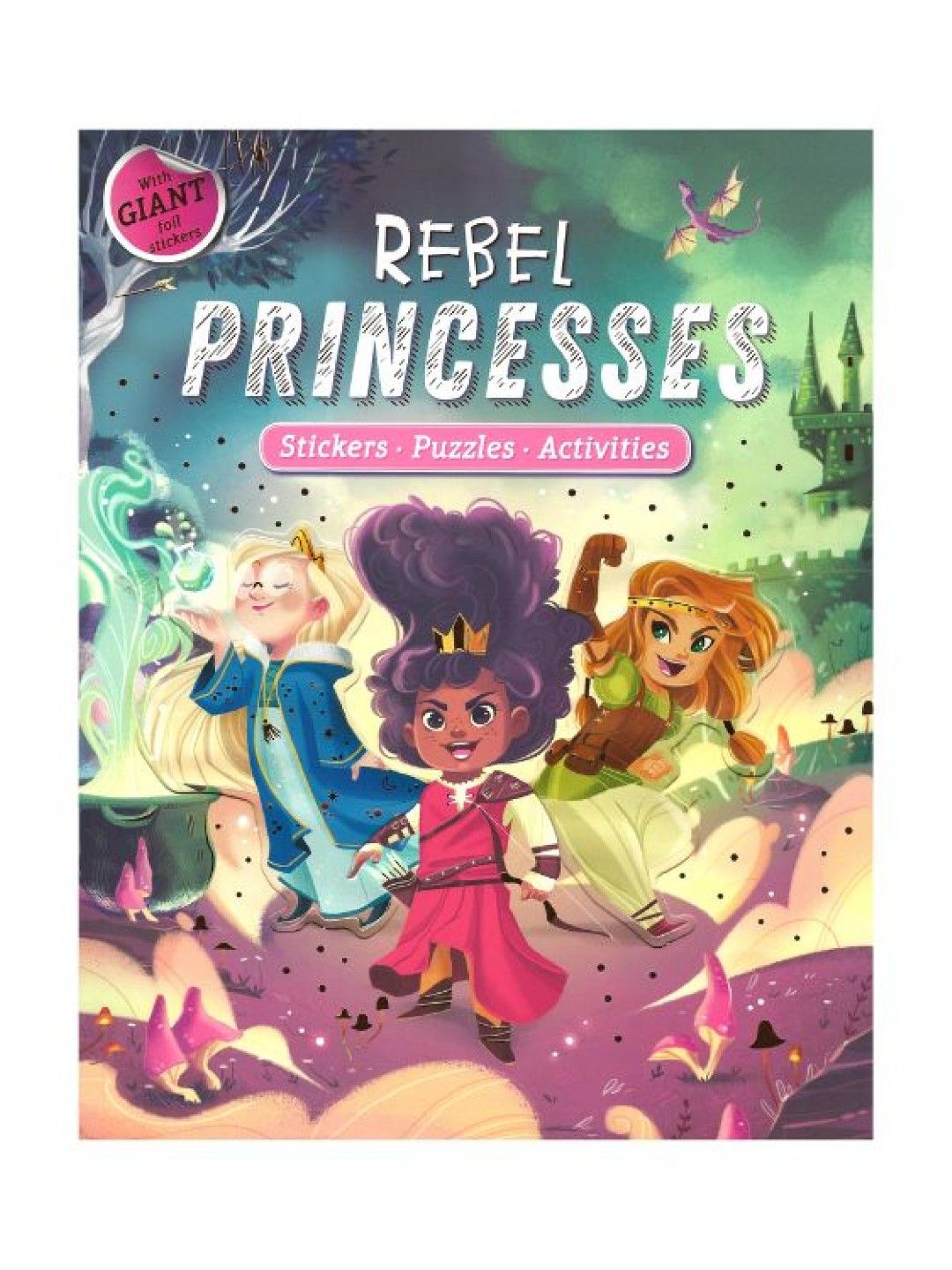 Learning is Fun Sticker Activity Adventures - Rebel Princesses (No Color- Image 1)