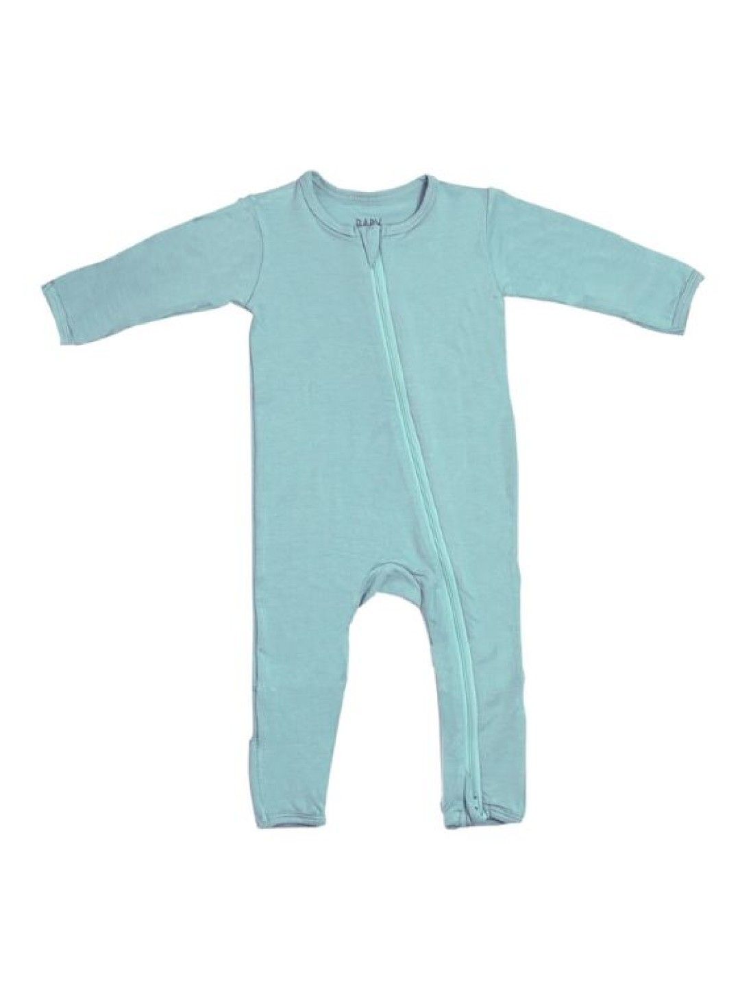 BabyStudioPH Bamboo Double Zip Footed Pajama Romper (Stillwater- Image 1)