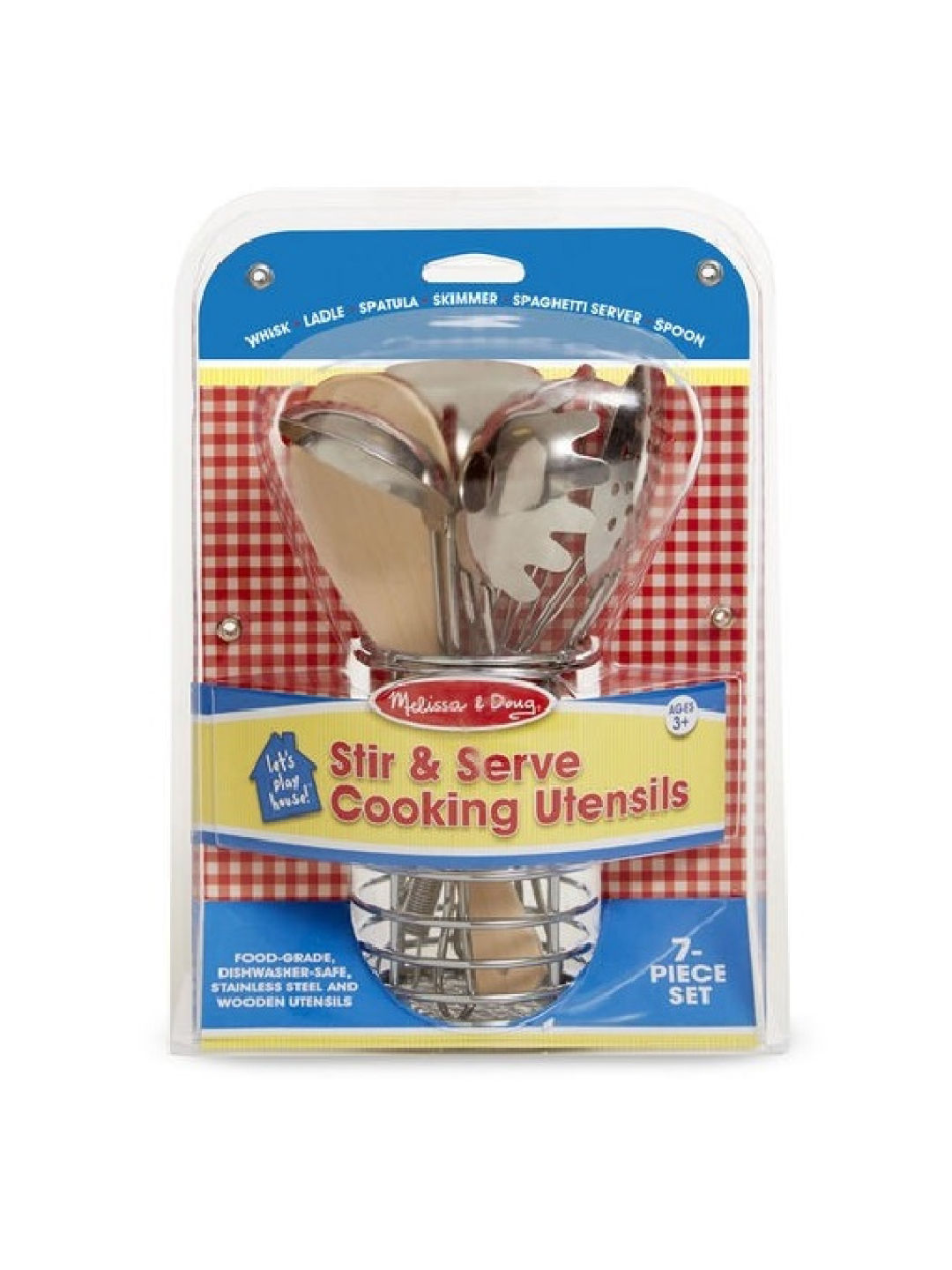Melissa and Doug Stir and Serve Cooking Utensils