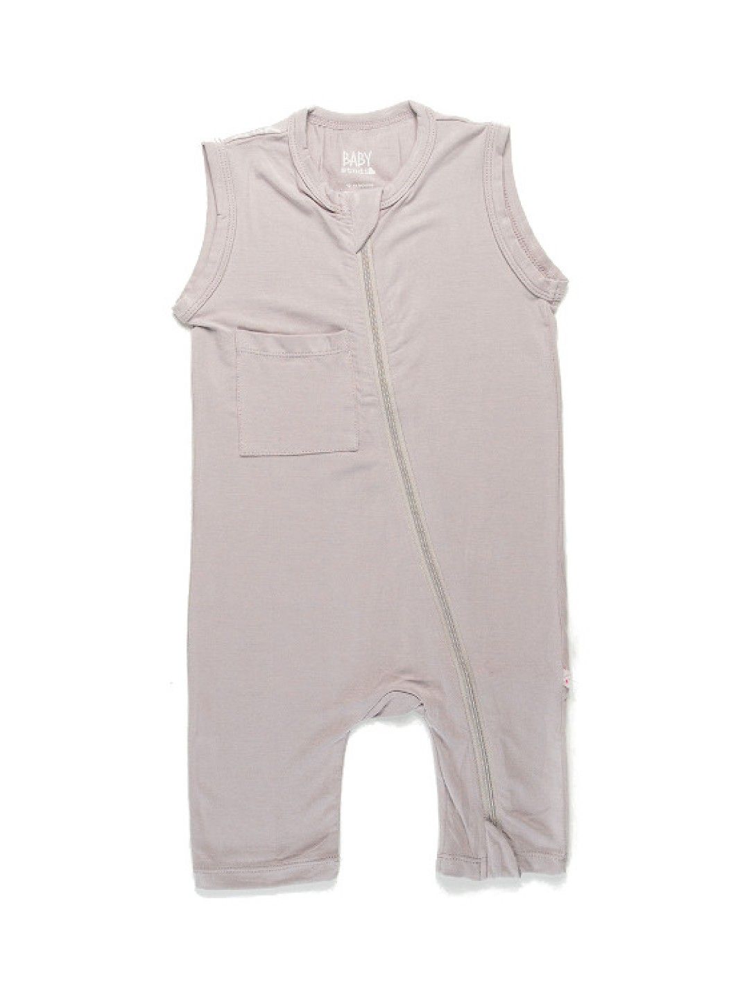 BabyStudioPH Baby Bamboo Rompers (Stone Grey- Image 1)