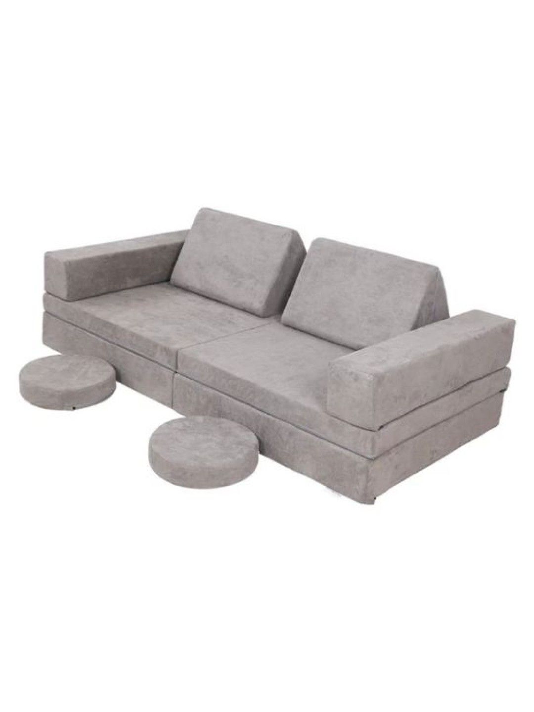 Forest Baby [PRE-ORDER] Children's Play Couch (Stormy Cloud- Image 2)