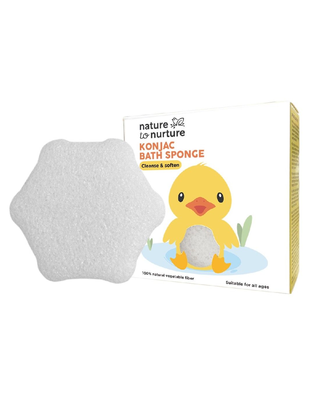 Nature to Nurture Konjac Baby Bath Sponge