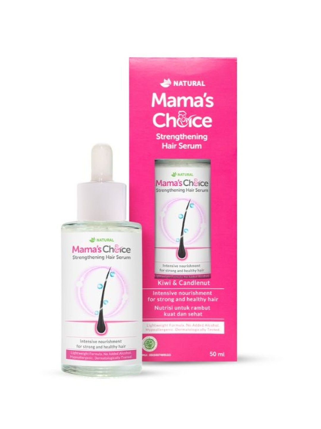 Mama's Choice Strengthening Hair Serum (No Color- Image 2)