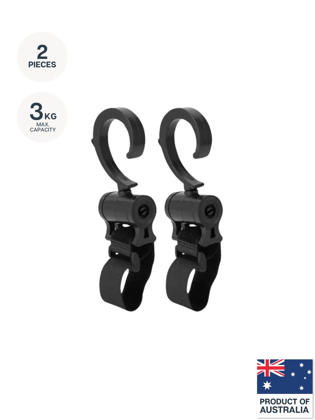 Anko Stroller Hook (2packs)