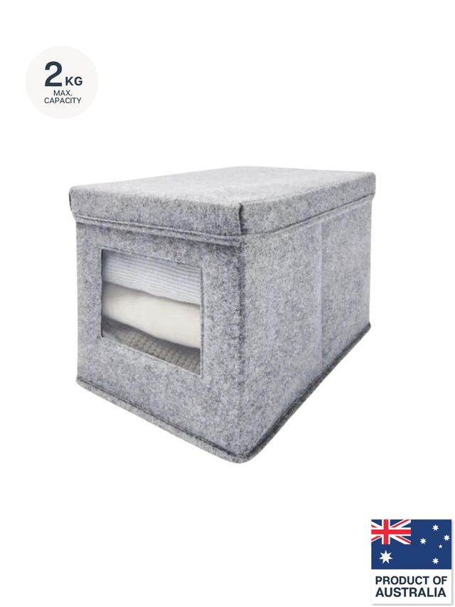 Anko Felt Box With Window 