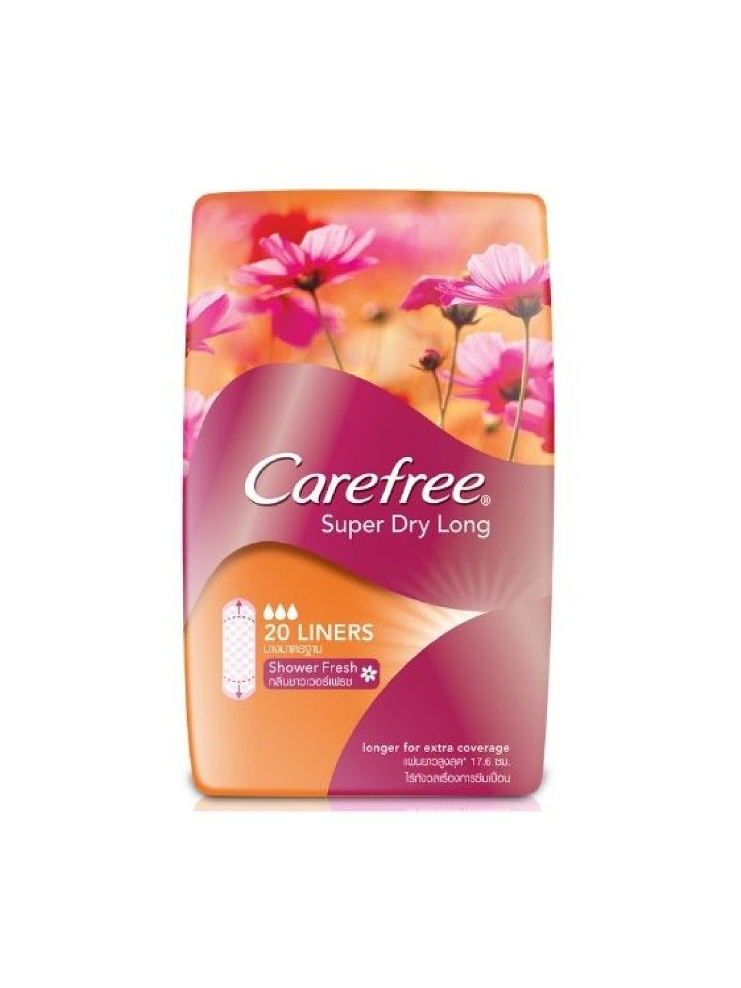 Carefree Super Dry Longs Panty Liners (20s)