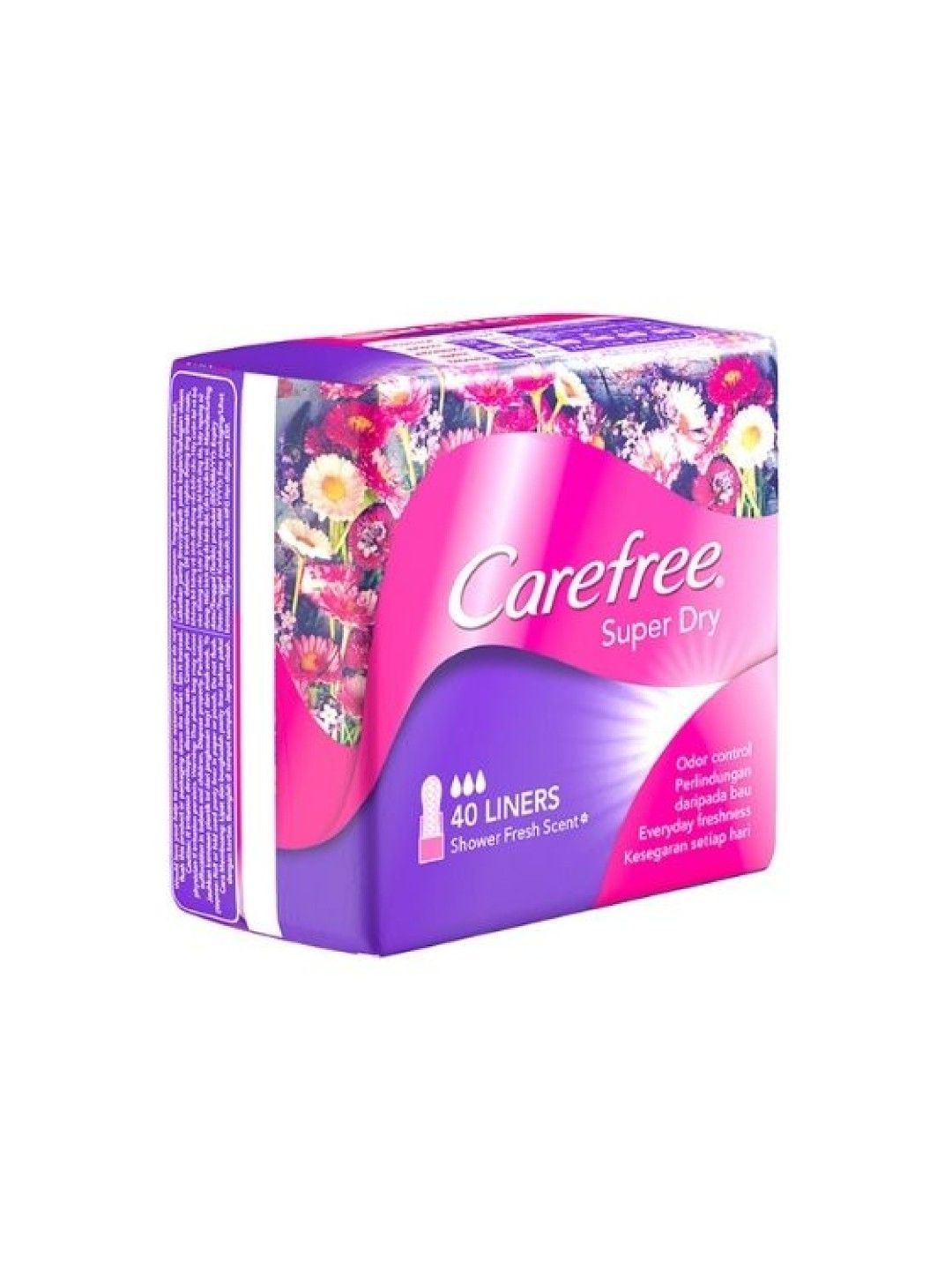 Carefree Super Dry Panty Liners (40s) (No Color- Image 2)