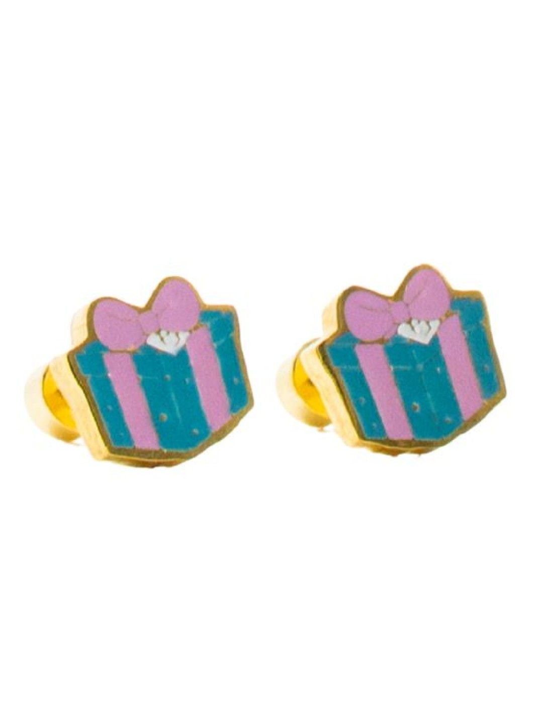 Tiny Gems Surprise Gift Hypoallergenic Screwback Earrings