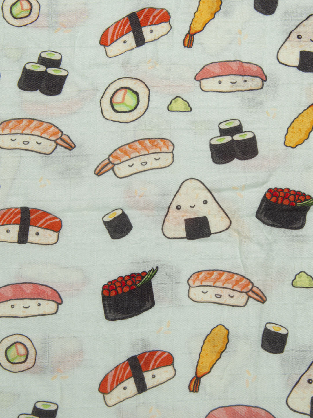 Lou Lou Lollipop Sushi Muslin Swaddle (Multicolor- Image 3)