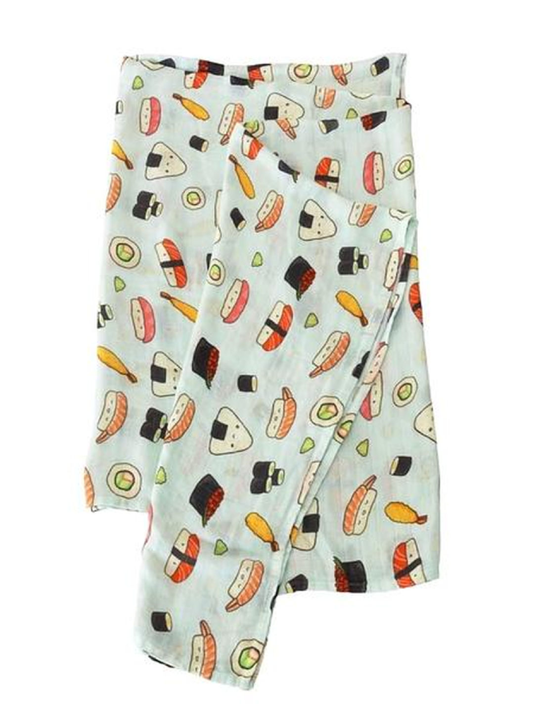 Lou Lou Lollipop Sushi Muslin Swaddle (Multicolor- Image 1)