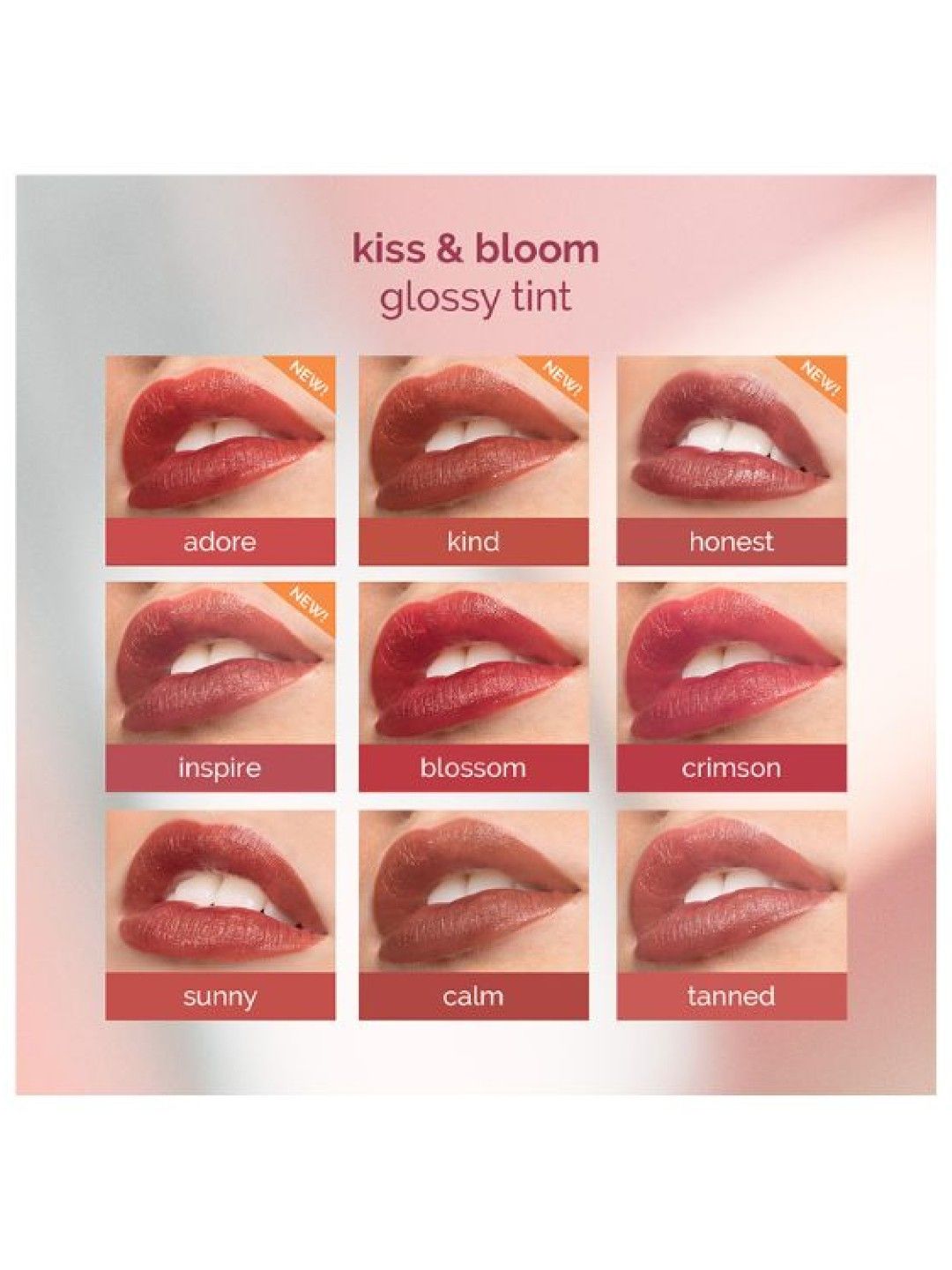 Happy Skin Generation Kiss & Bloom Glossy Tint (Inspire- Image 4)