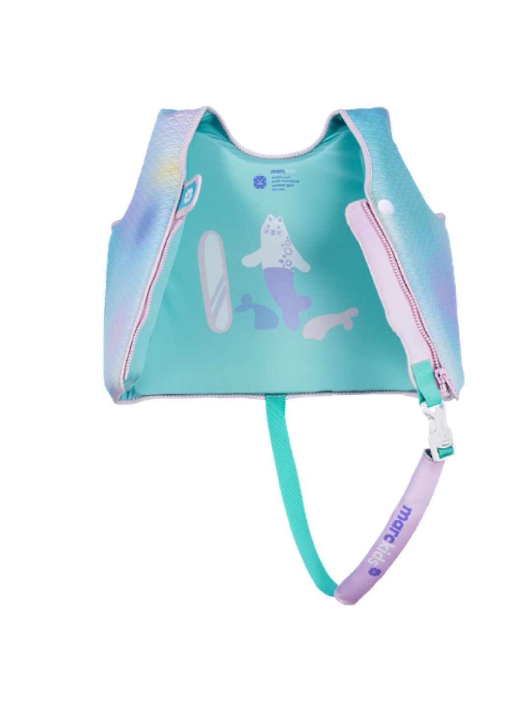Marcus & Marcus Marckids Swim Vest (Fancy Meowmaid- Image 2)