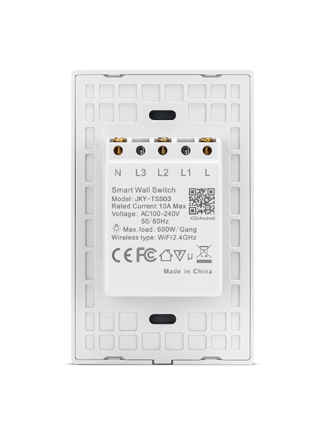 GT Smart Lighting Switch (1 Gang) (No Color- Image 2)