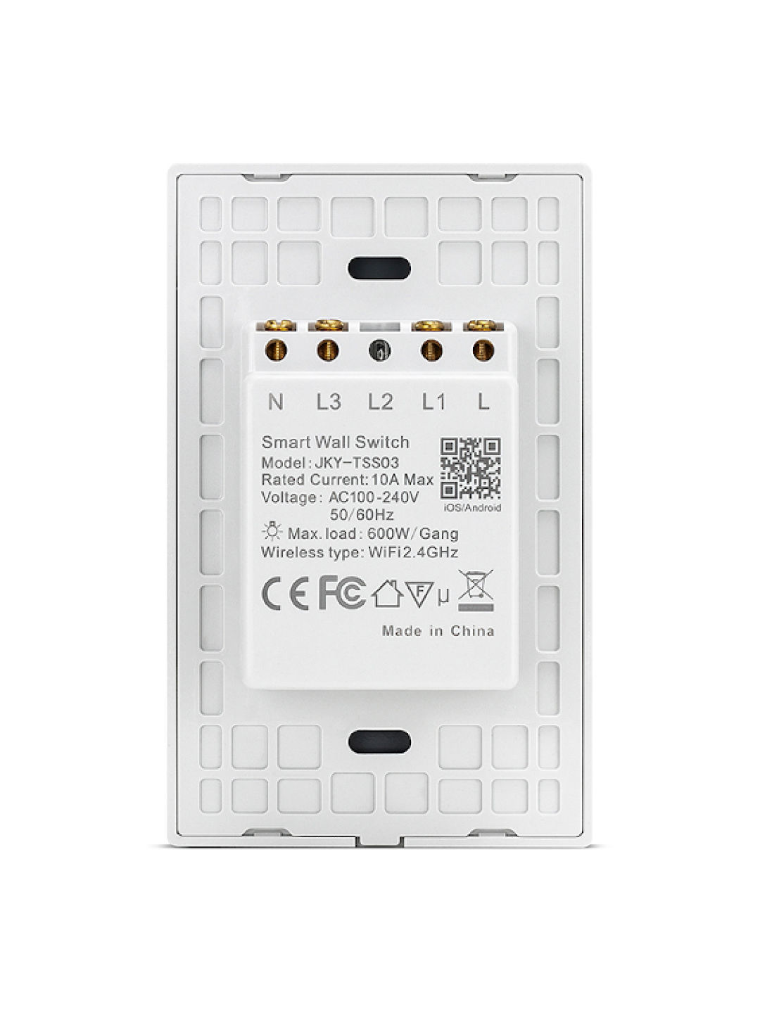 GT Smart Lighting Switch (2 Gang) (No Color- Image 2)