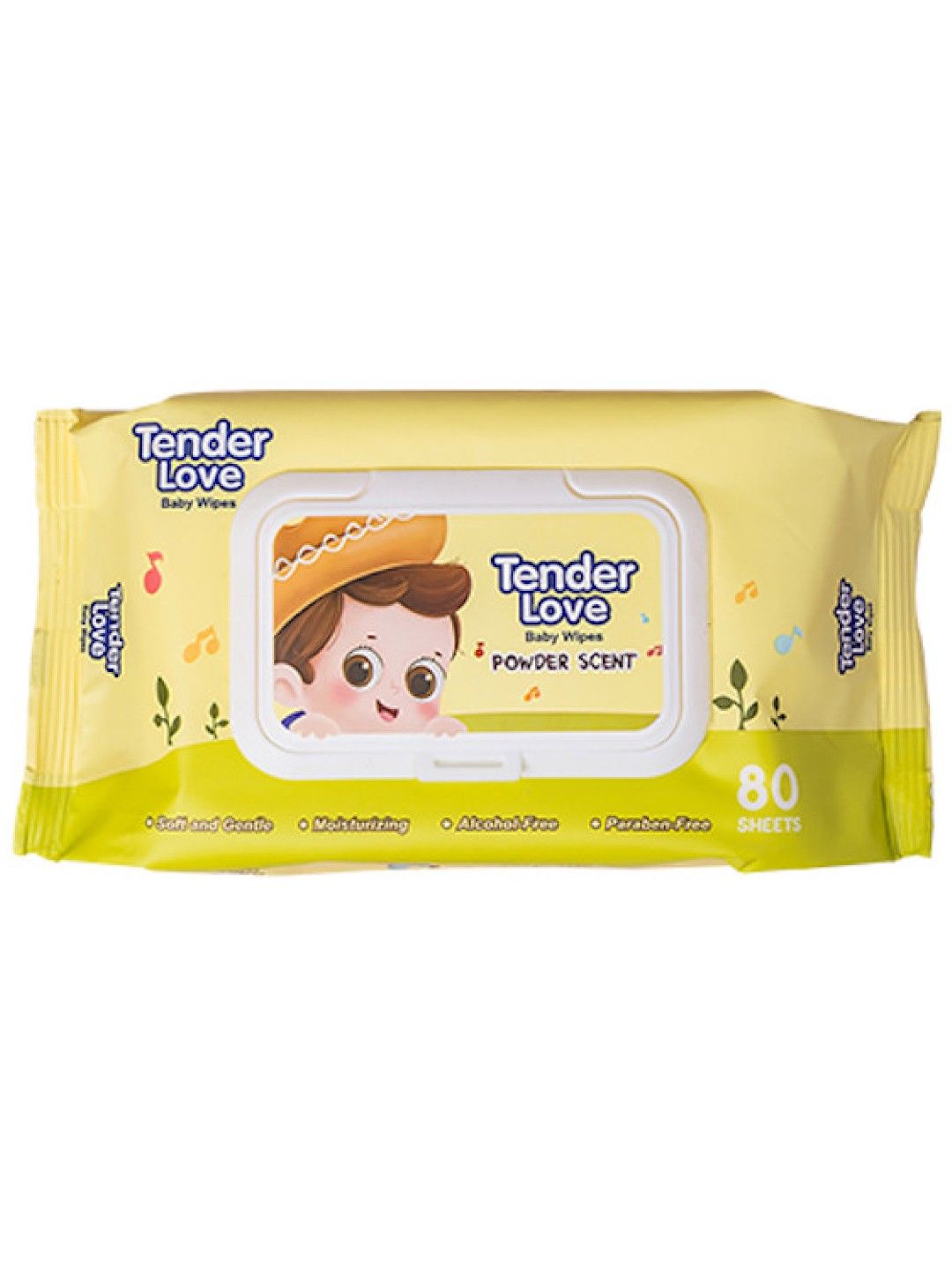 Tender Love New Powder Scent Baby Wipes Violin (80s) (No Color- Image 1)