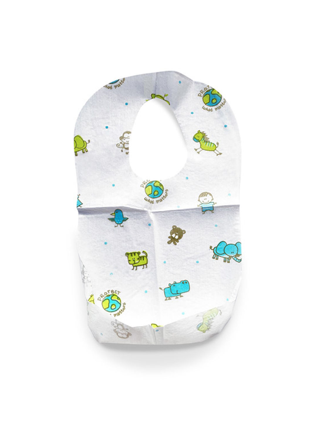 Tidys Disposable Bibs - Bundle of 20