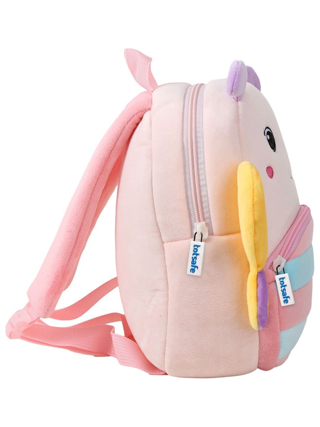 Totsafe Plush Bag - Pastel Butterfly Backpack (No Color- Image 2)