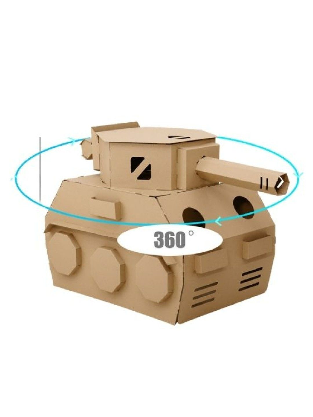 Discover Living Ph Do It Yourself (DIY) Cardboard Craft Kit - Tank