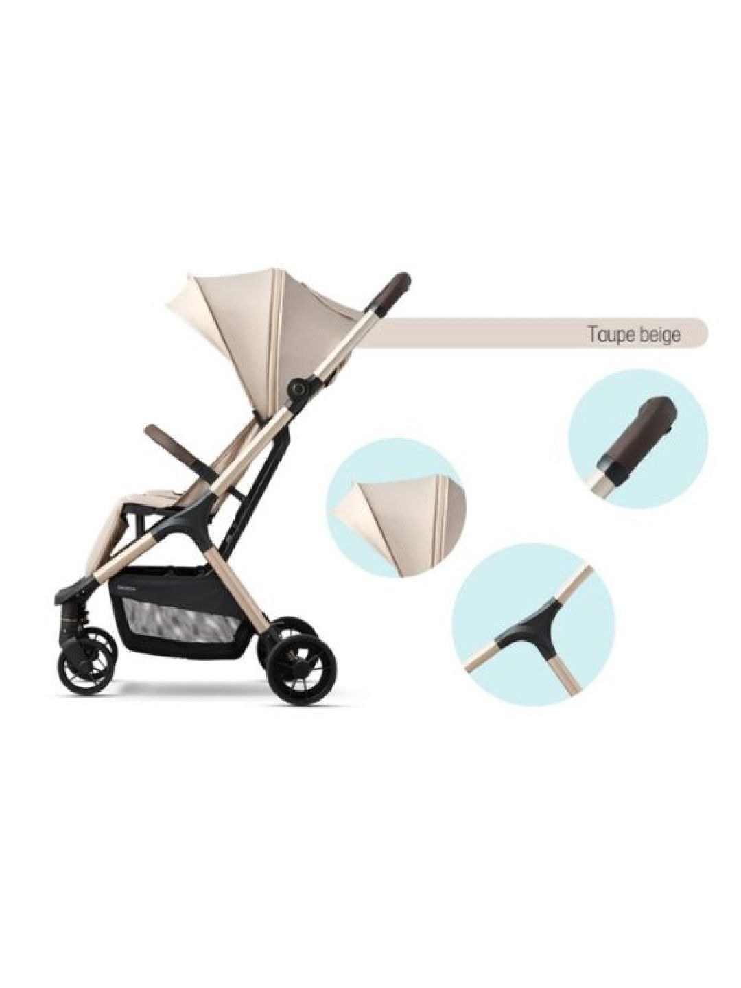 Daiichi The Space Stroller - Taupe Beige (No Color- Image 3)