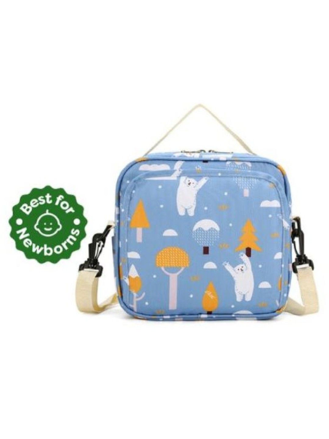 Seams 195 Lucy Diaper Bag (Teal- Image 1)