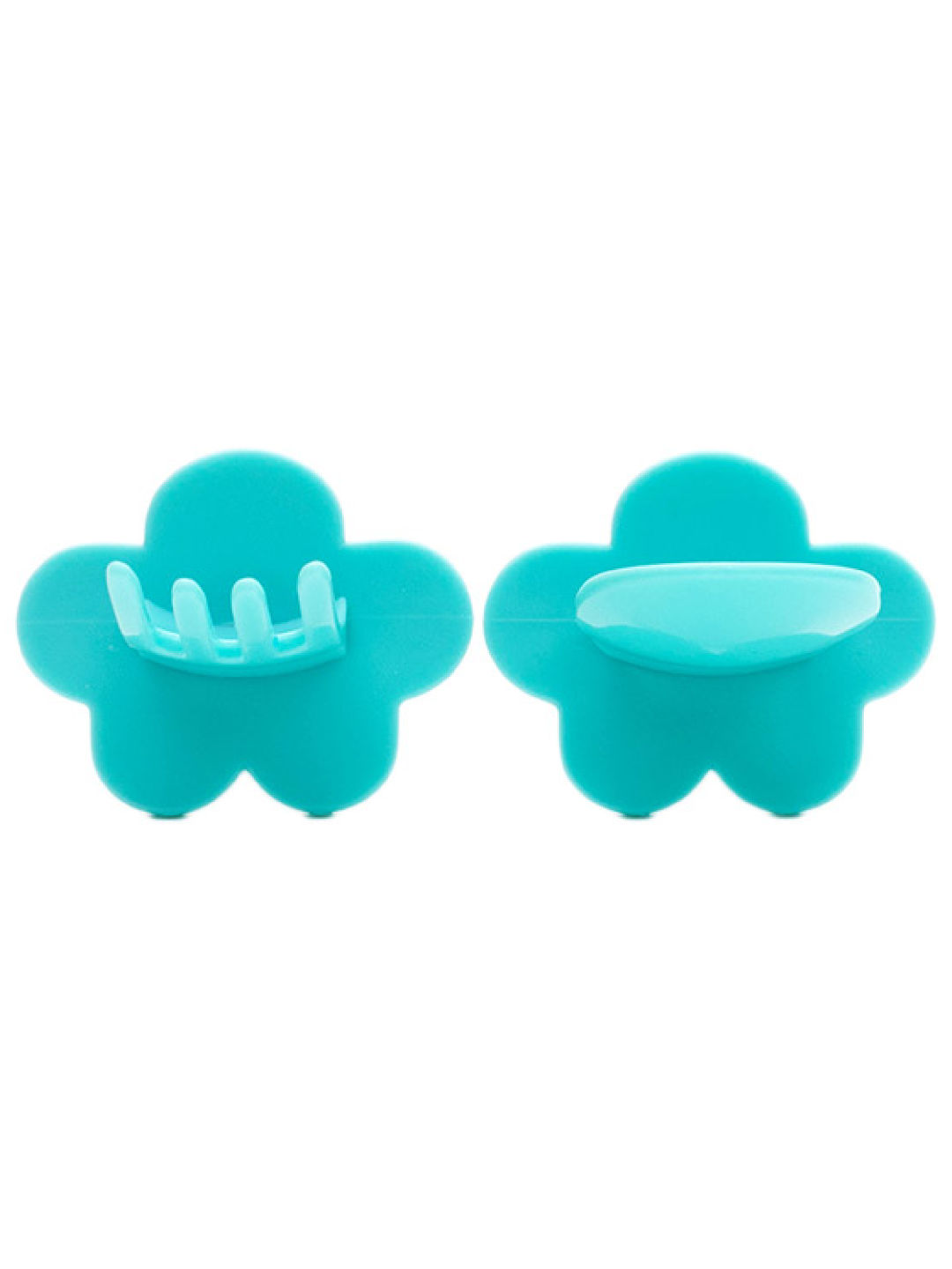 Grabease Self Feeding Spoon and Fork Set (Teal- Image 3)