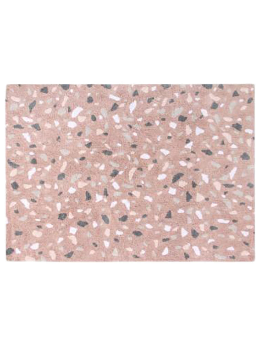 Lorena Canals Terrazzo Rose Quartz Rug (No Color- Image 1)