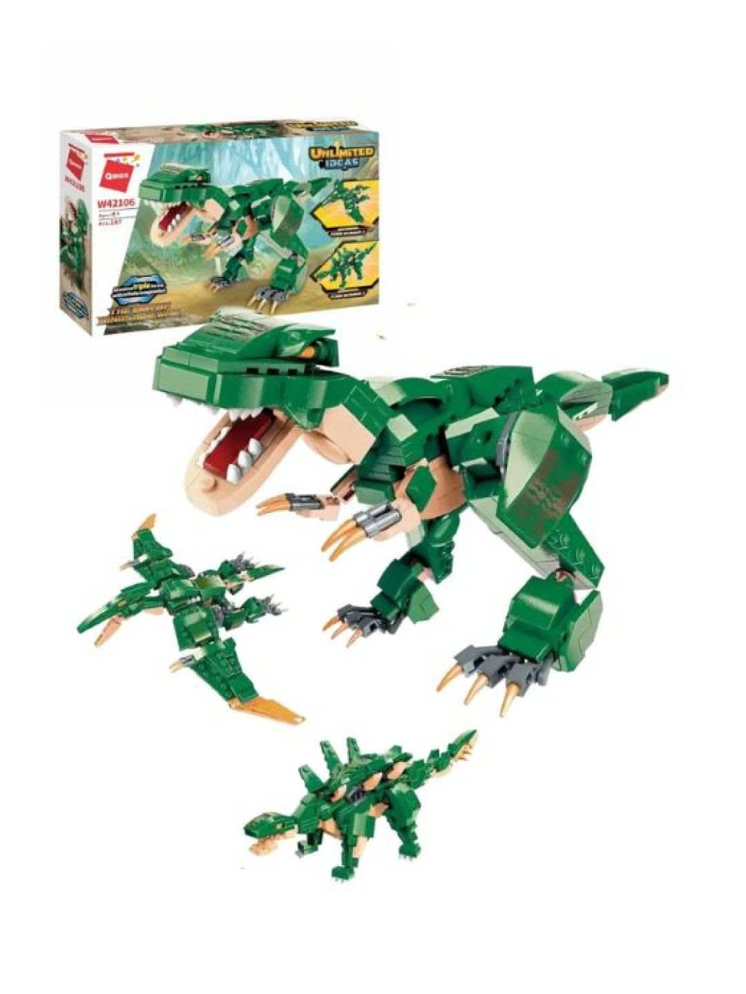 Qman The Era Of Dinosaur War - Green