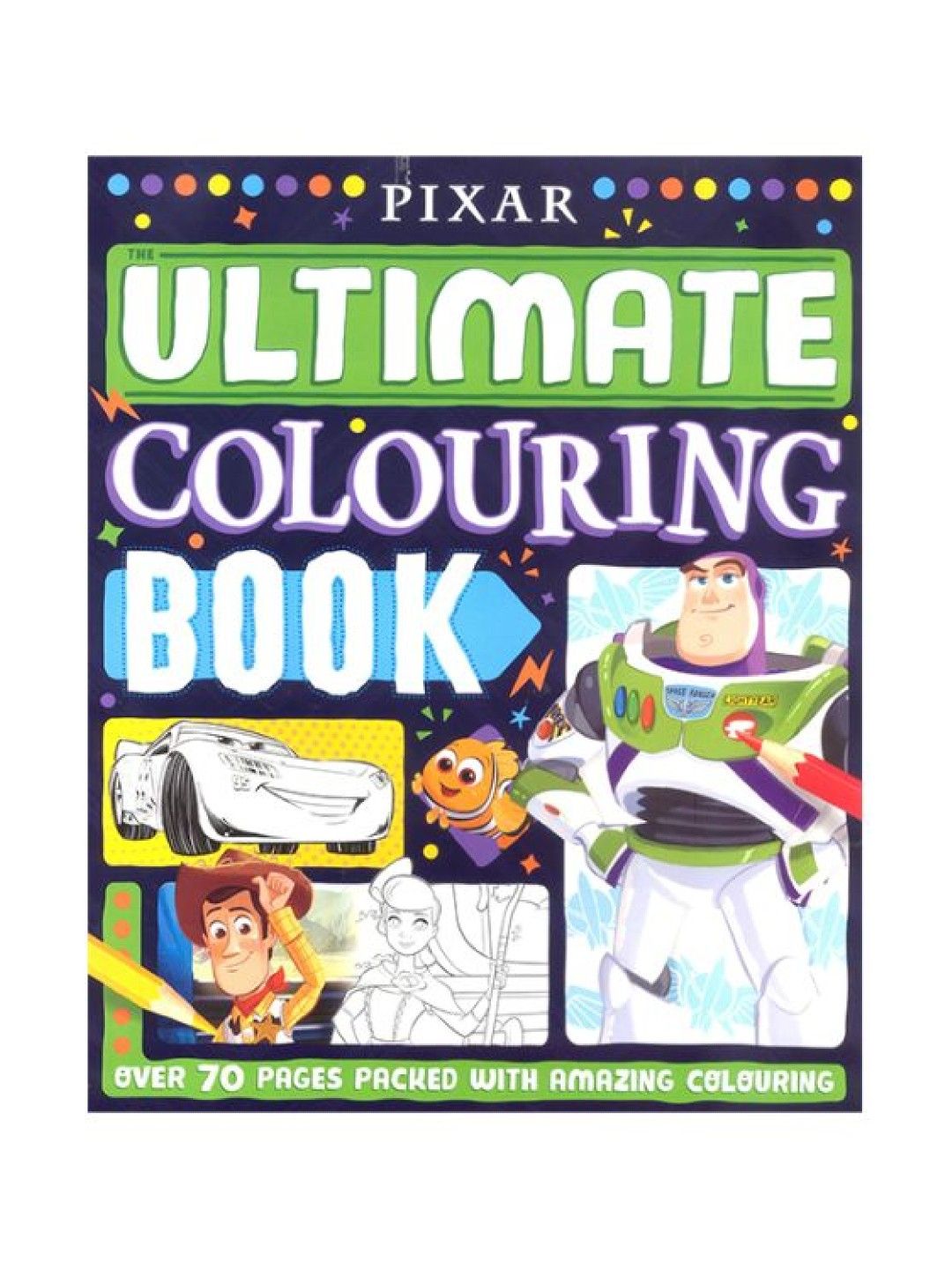 Learning is Fun The Ultimate Coloring Book - Pixar