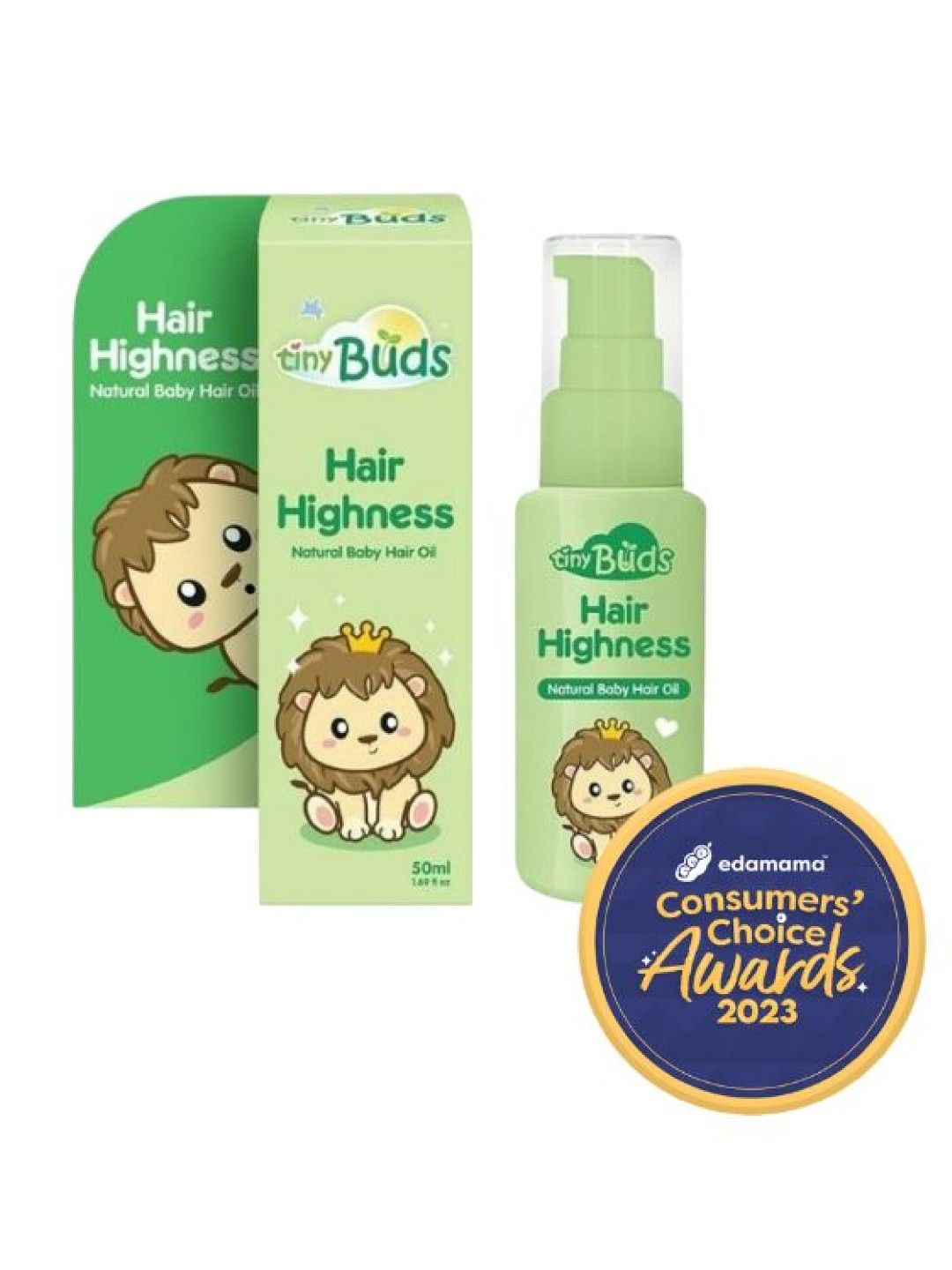 Tiny Buds Hair Highness Natural Baby Hair Oil