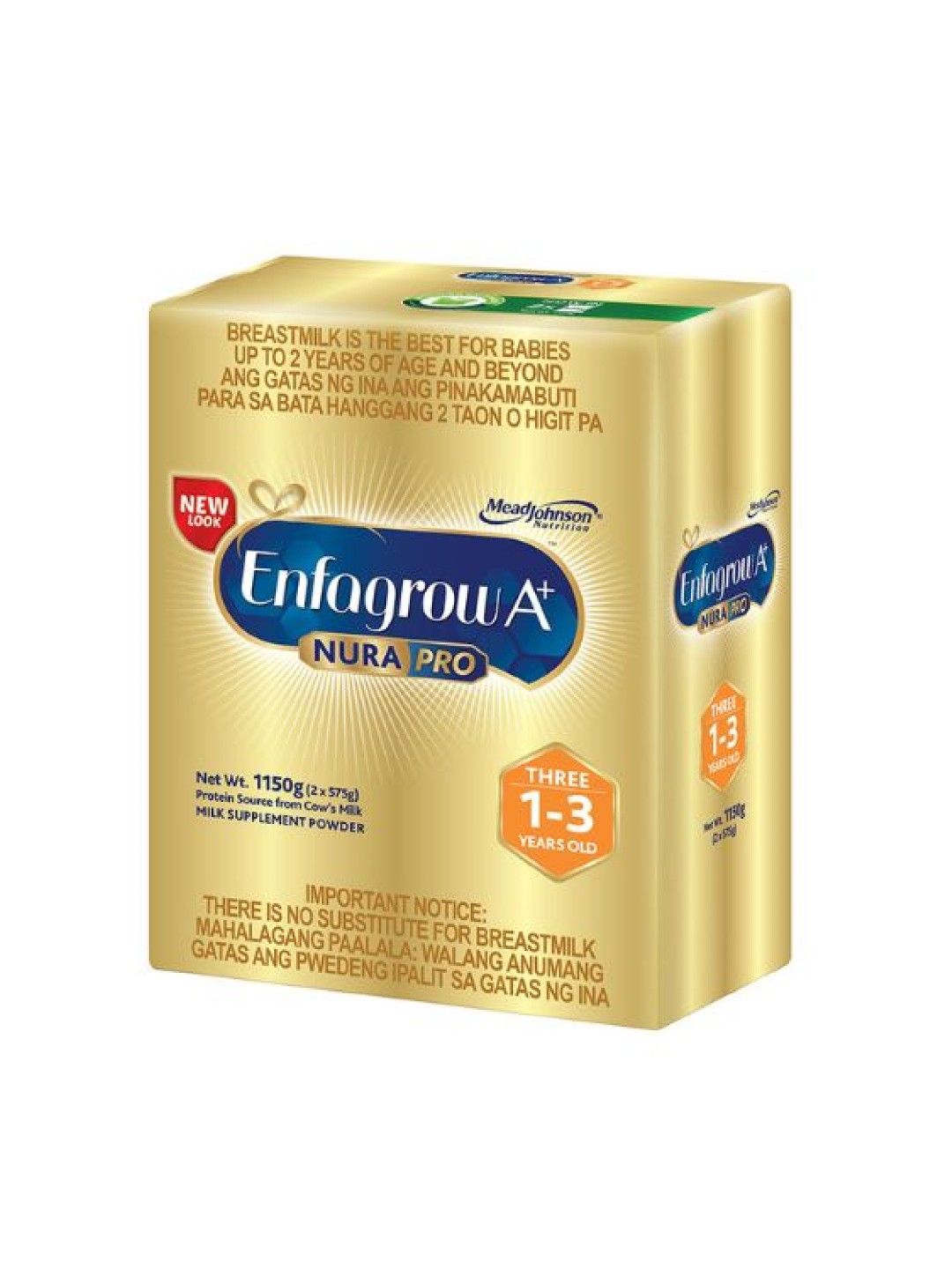 Enfagrow Three Nurapro Milk Supplement Powder for 1-3 Years Old (1.15kg)