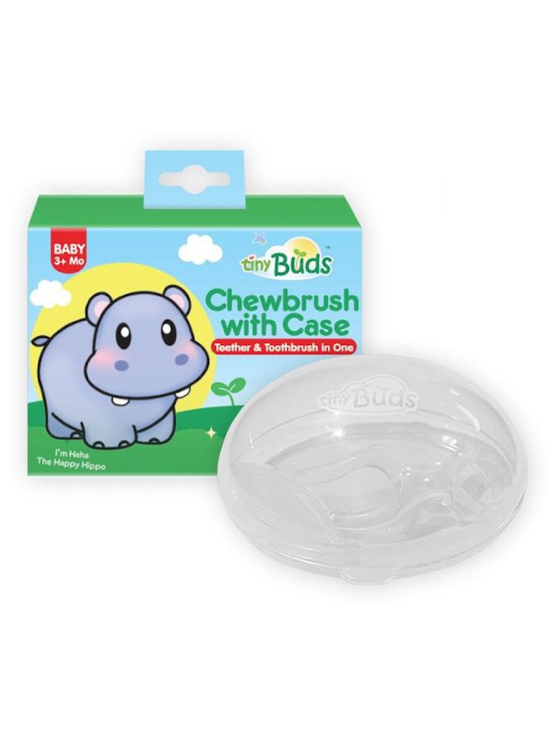 Tiny Buds Chewbrush With Case (No Color- Image 1)