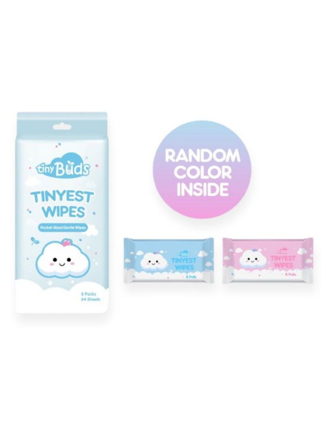 Tiny Buds Tinyest Wipes (8 packs)