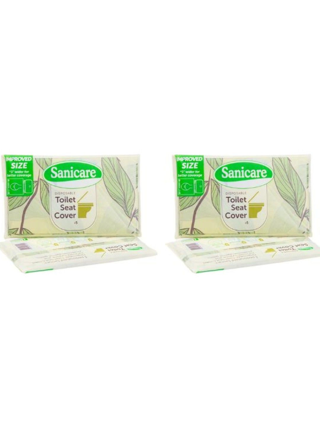 Sanicare [Bundle of 2] Toilet Seat Cover