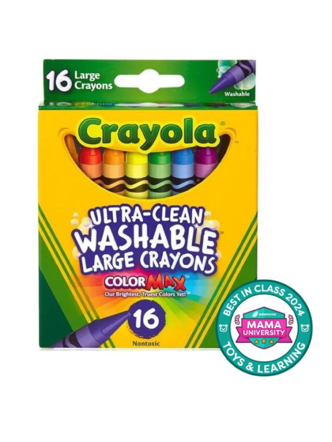 Crayola Large Washable Crayons (16 Count)