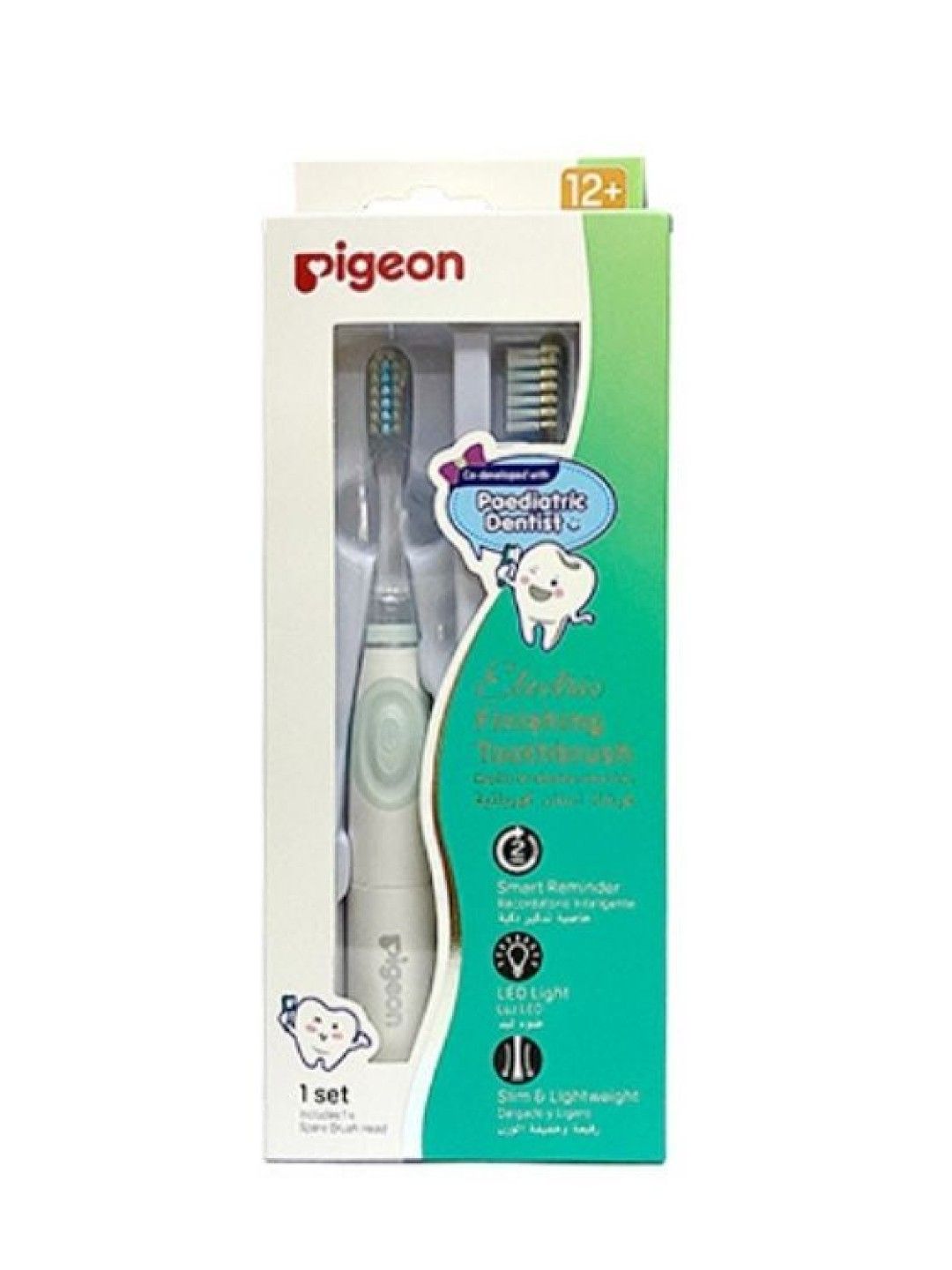 Pigeon Electric Finishing Toothbrush (No Color- Image 1)
