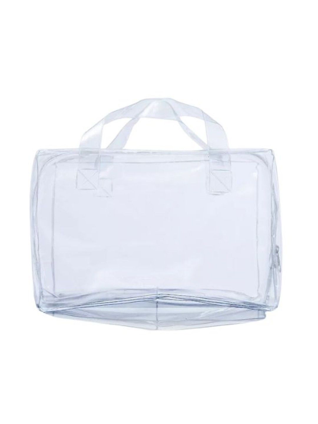 V-coool Transparent Clear PVC Waterproof Zipper Bag (No Color- Image 1)