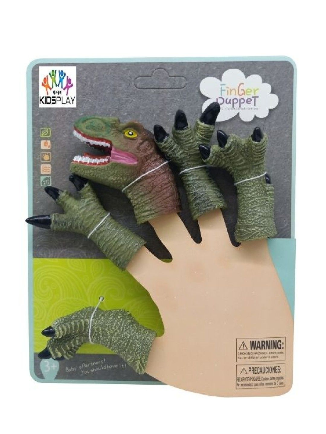 Kidsplay Finger Puppet - Trex