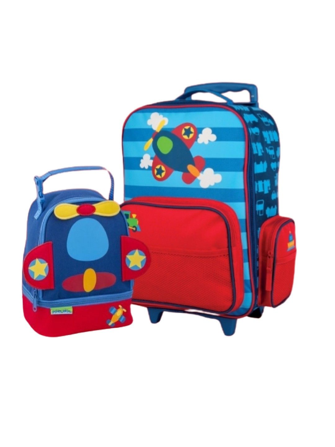 Stephen Joseph Trolley Bag with Lunch Bag for Kid… edamama