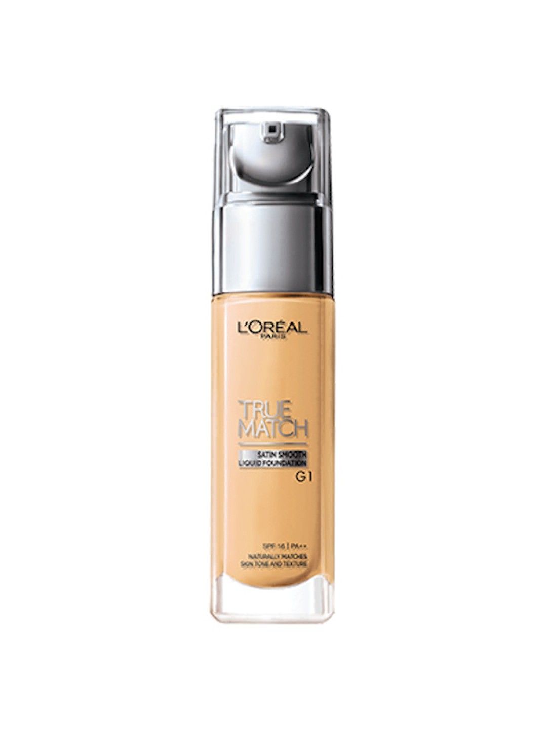 L'Oreal Paris True Match Natural Finish Liquid Foundation (G1 Rose Gold Ivory- Image 1)