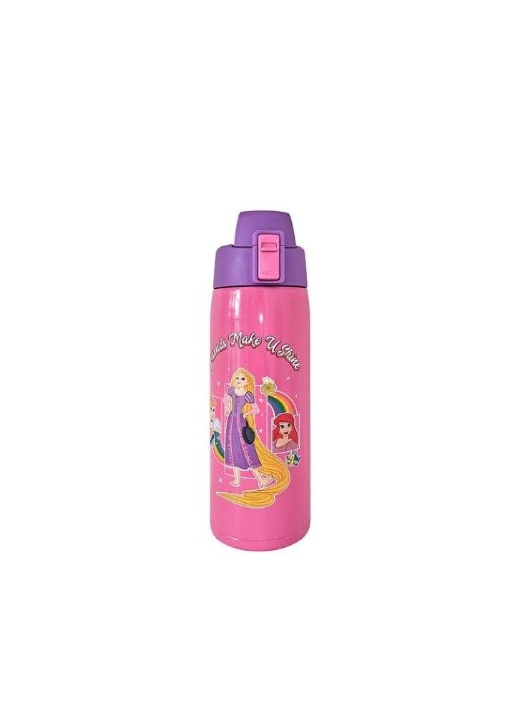 Zippies Lab Disney Insulated Tumblers with Carrying Pouch (600ml) - Princess Sticker Collage (No Color- Image 3)