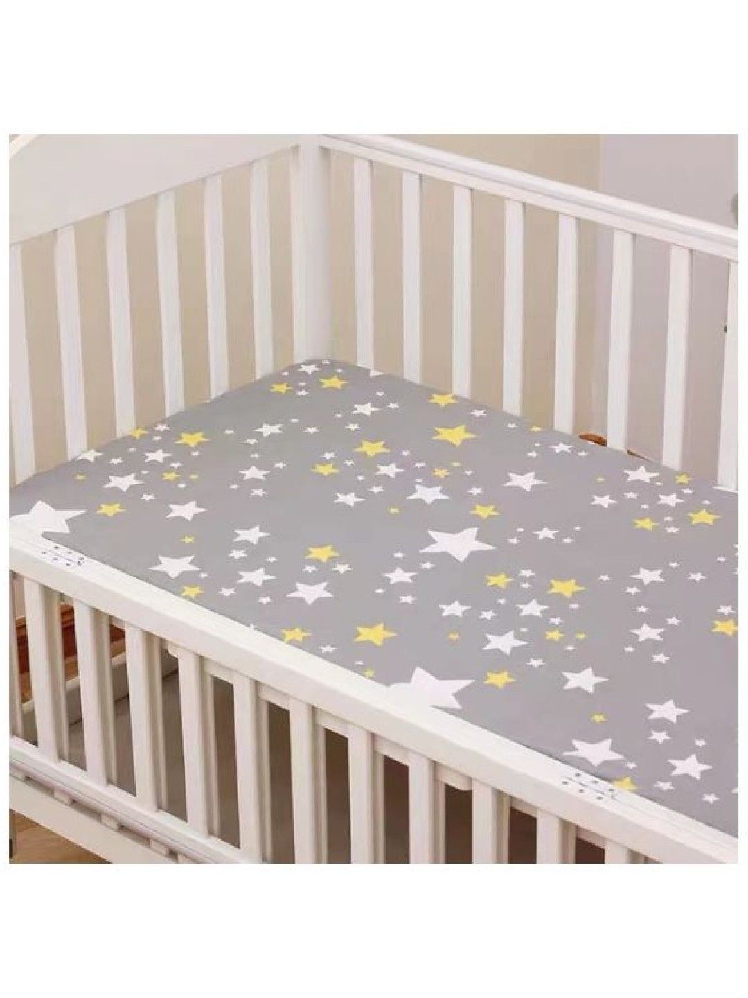 Cottonkind Twinkle Stars Cotton Crib Sheet