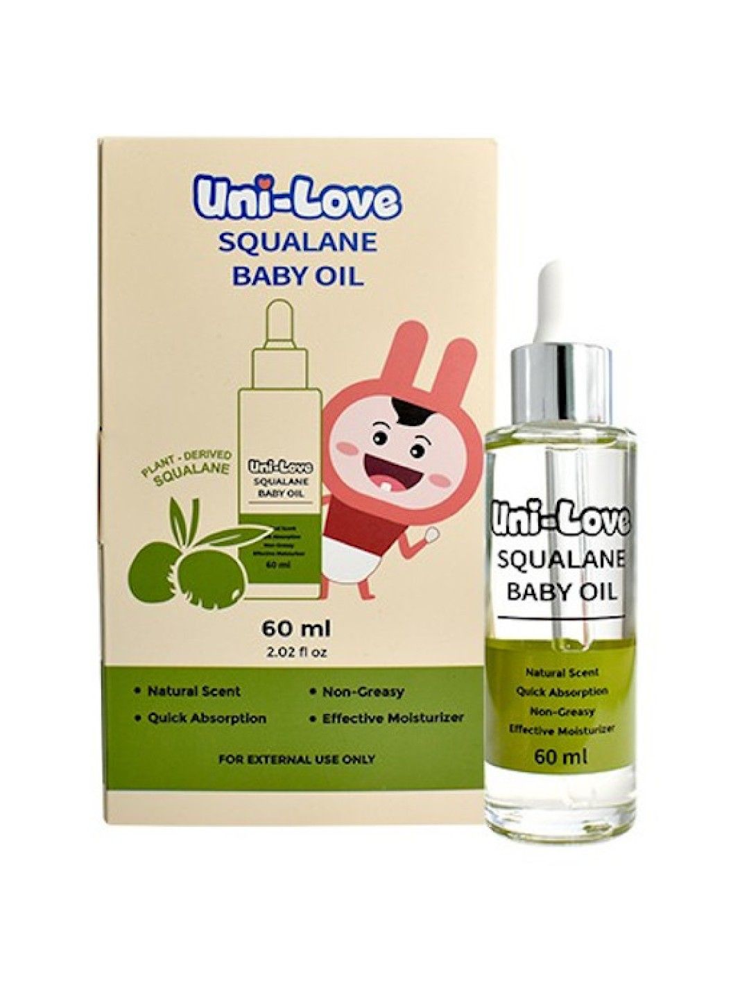 Uni-love Squalane Baby Oil (60ml)