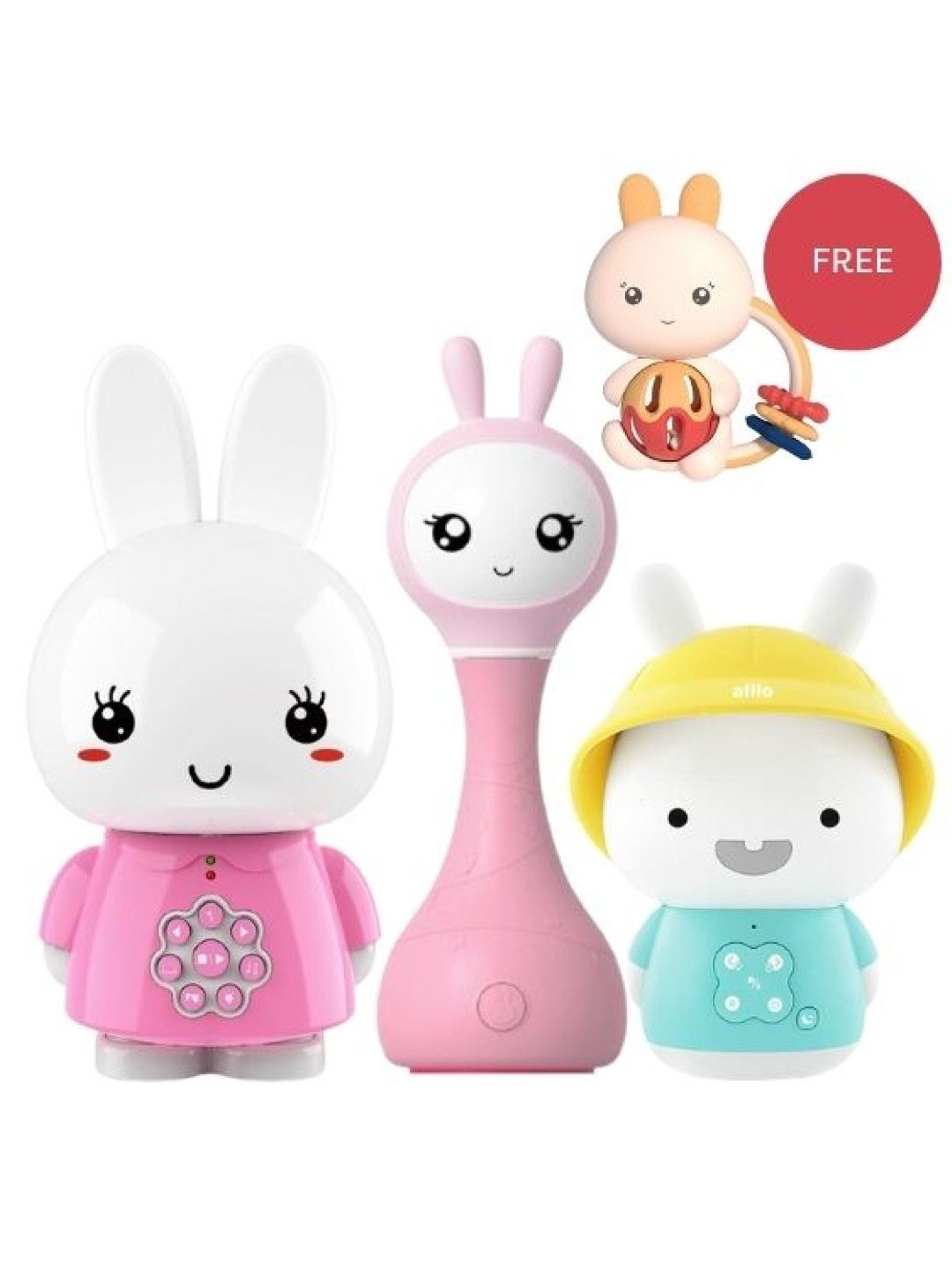 Alilo Ultimate Holiday Bundle - For Your Little Girl w/ Free Baby Rattle